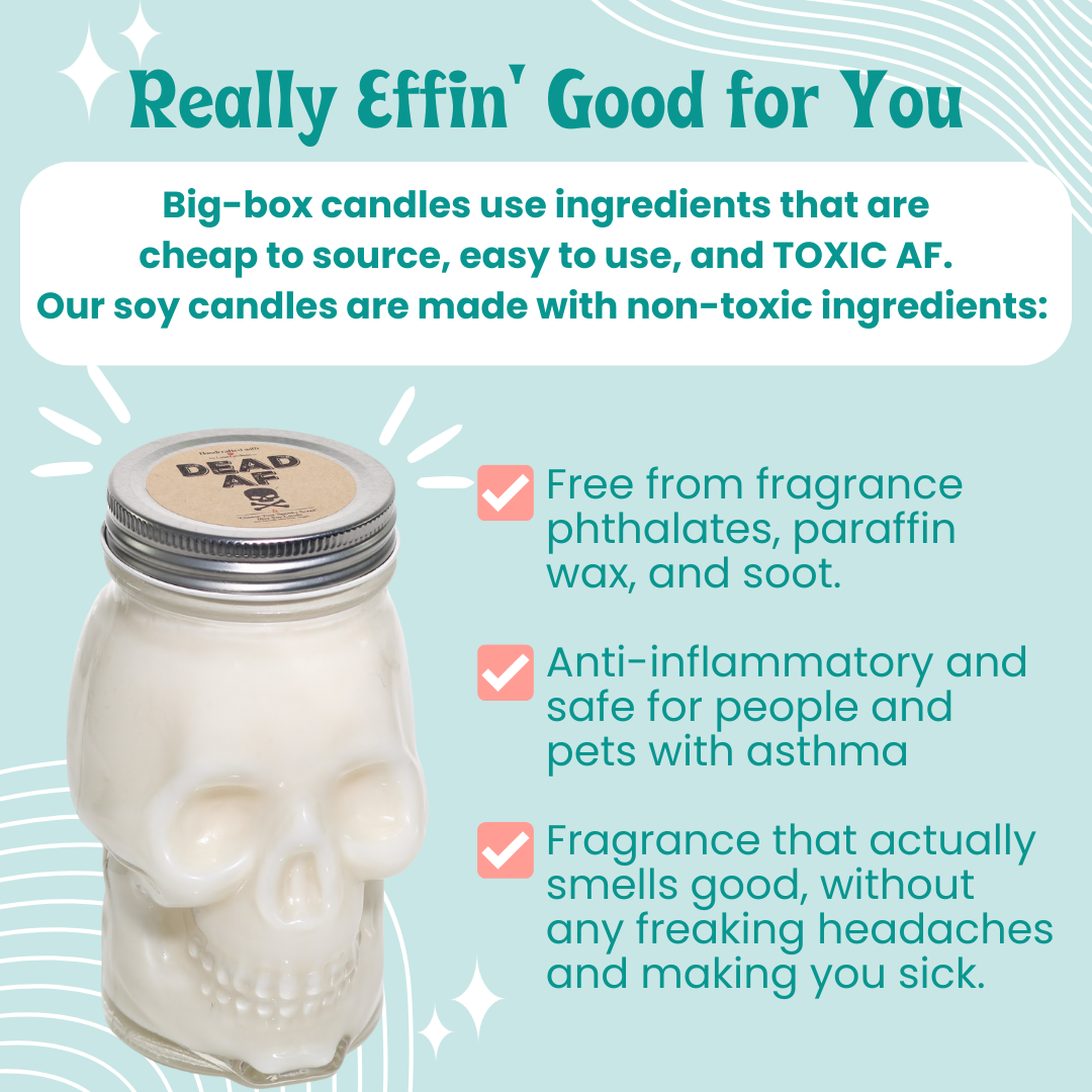 Skull Soy Candle