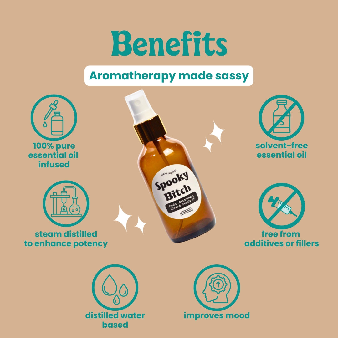 Essential Oil Room & Linen Spray: Cedar, Cinnamon, & Clove