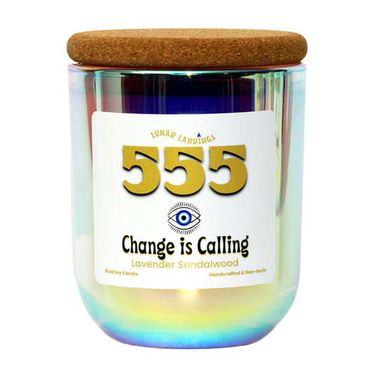 555 Change is Calling Manifestation Soy Candle