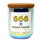 666 Blessing up and Taking Charge Manifestation Soy Candle