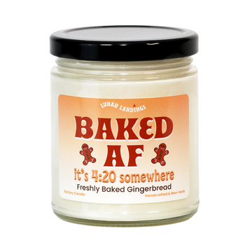 Baked AF, Gingerbread Soy Candle