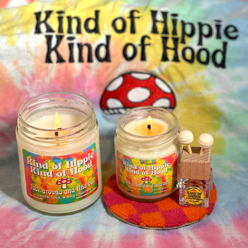 Kind of Hippie, Oversized tie-dye t-shirt