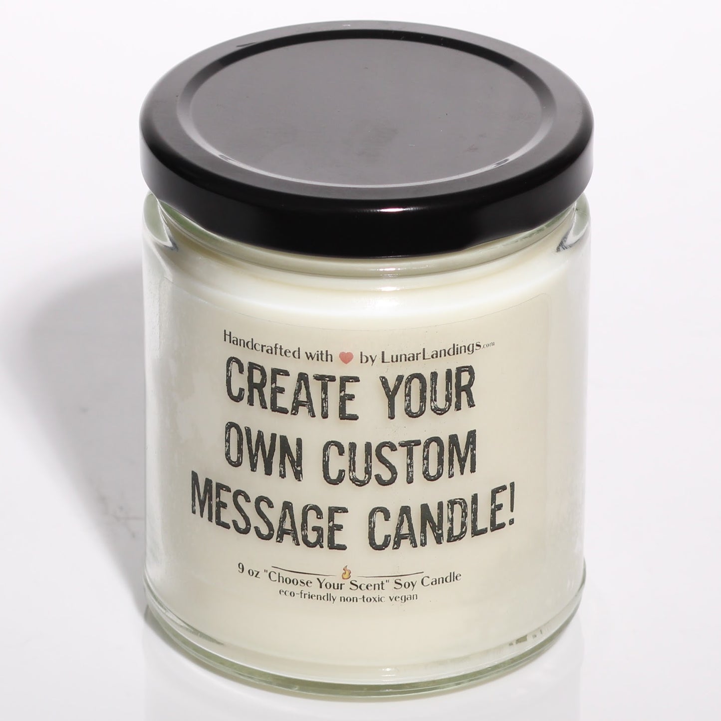 Custom Message Candle
