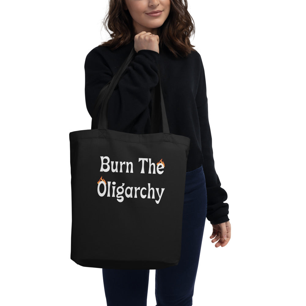 Burn The Oligarchy, Eco Tote Bag