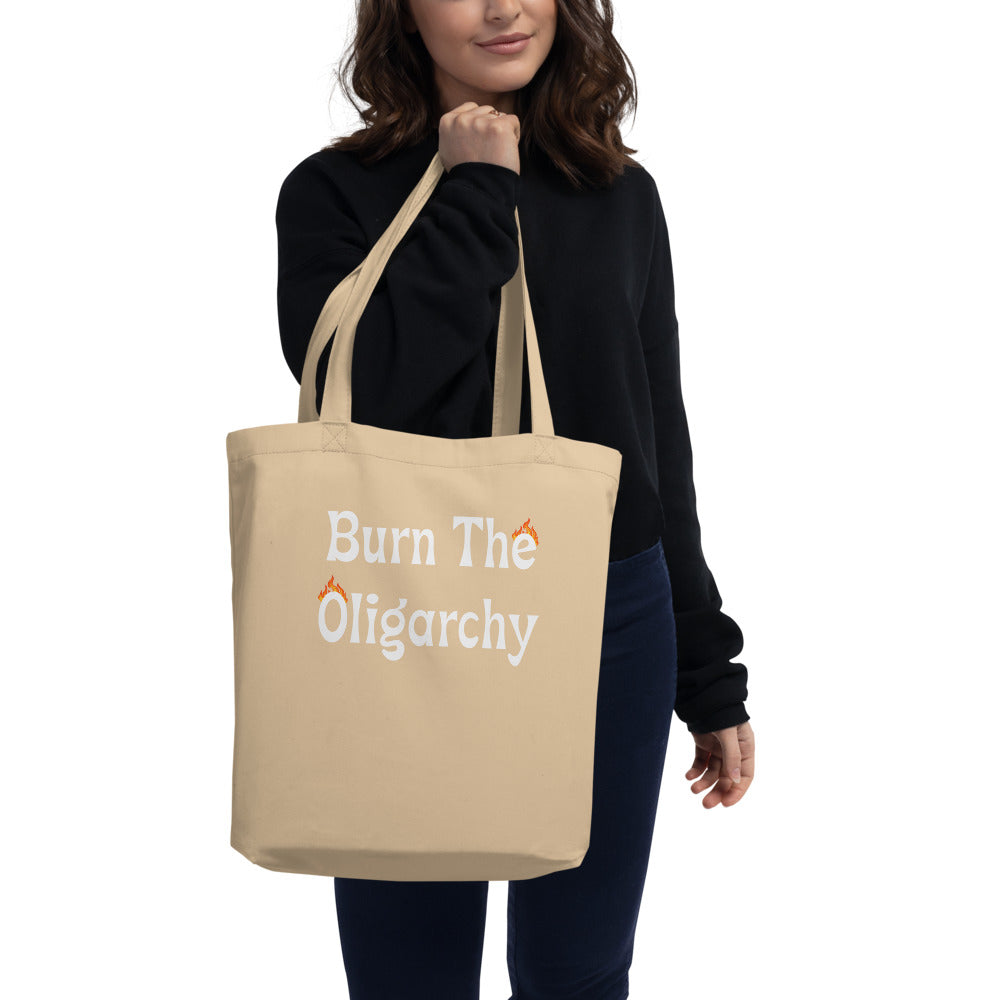 Burn The Oligarchy, Eco Tote Bag