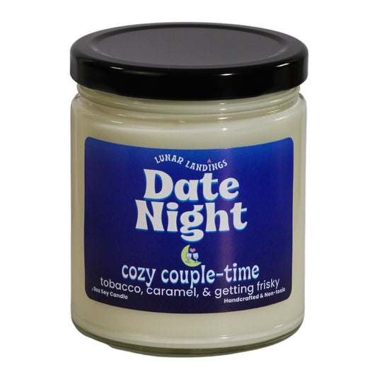 Date Night, Tobacco Caramel Soy Candle