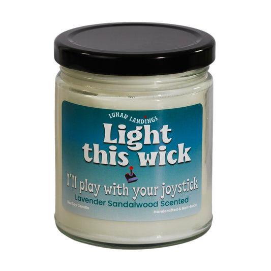 Light wick, Play with your JOYSTICK Soy Candle