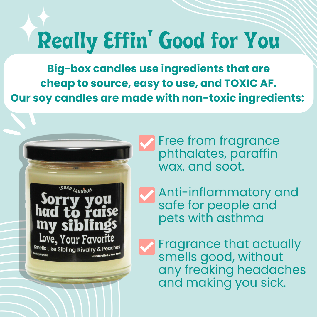 Smells Like Sibling Rivalry and Peaches