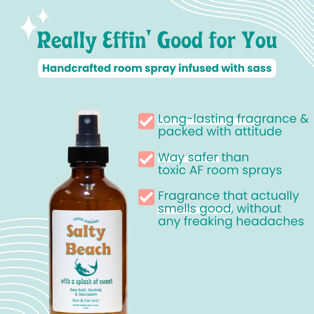 Salty Beach, Sea Salt & Orchid Room & Linen Spray