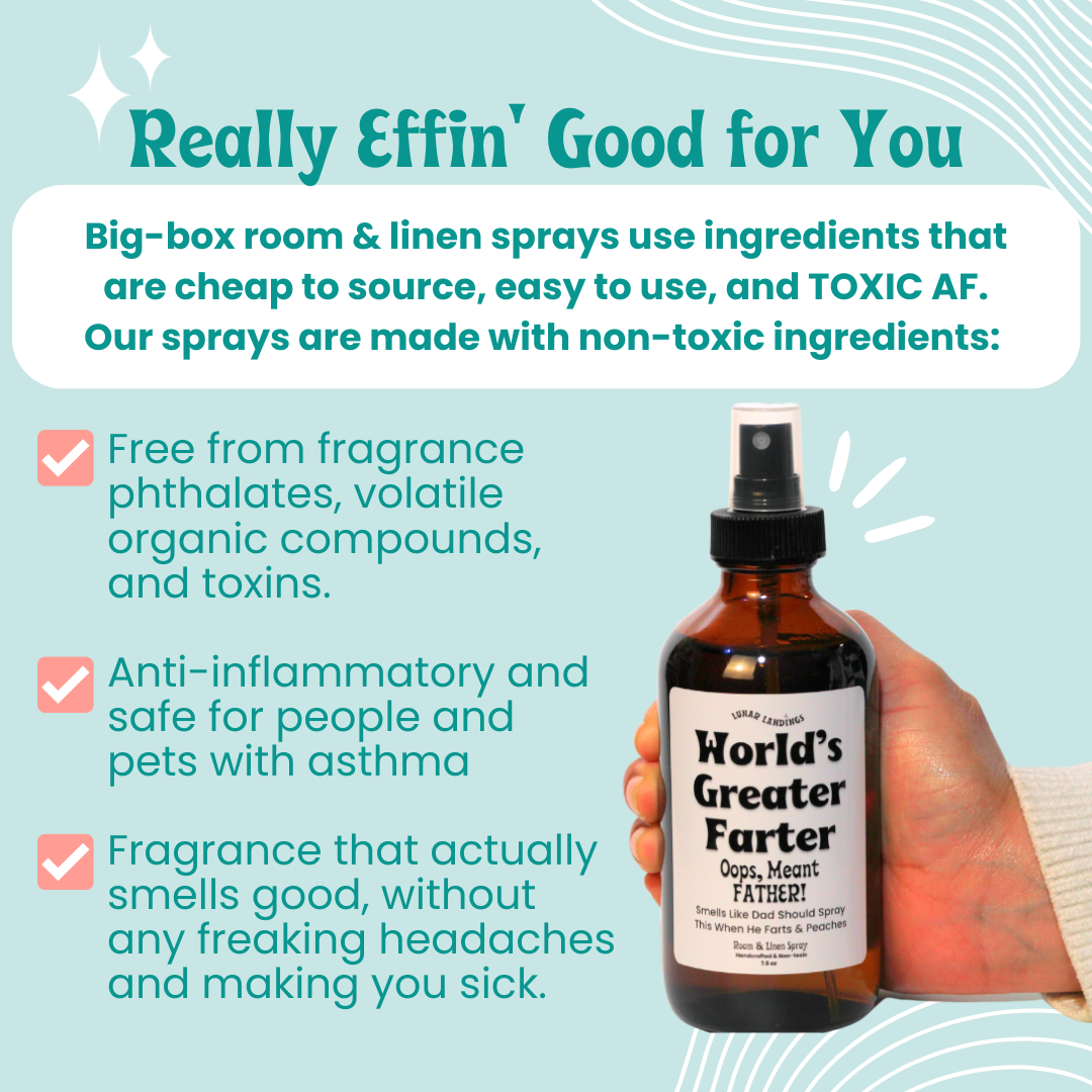 World's Greater Farter Room & Linen Spray