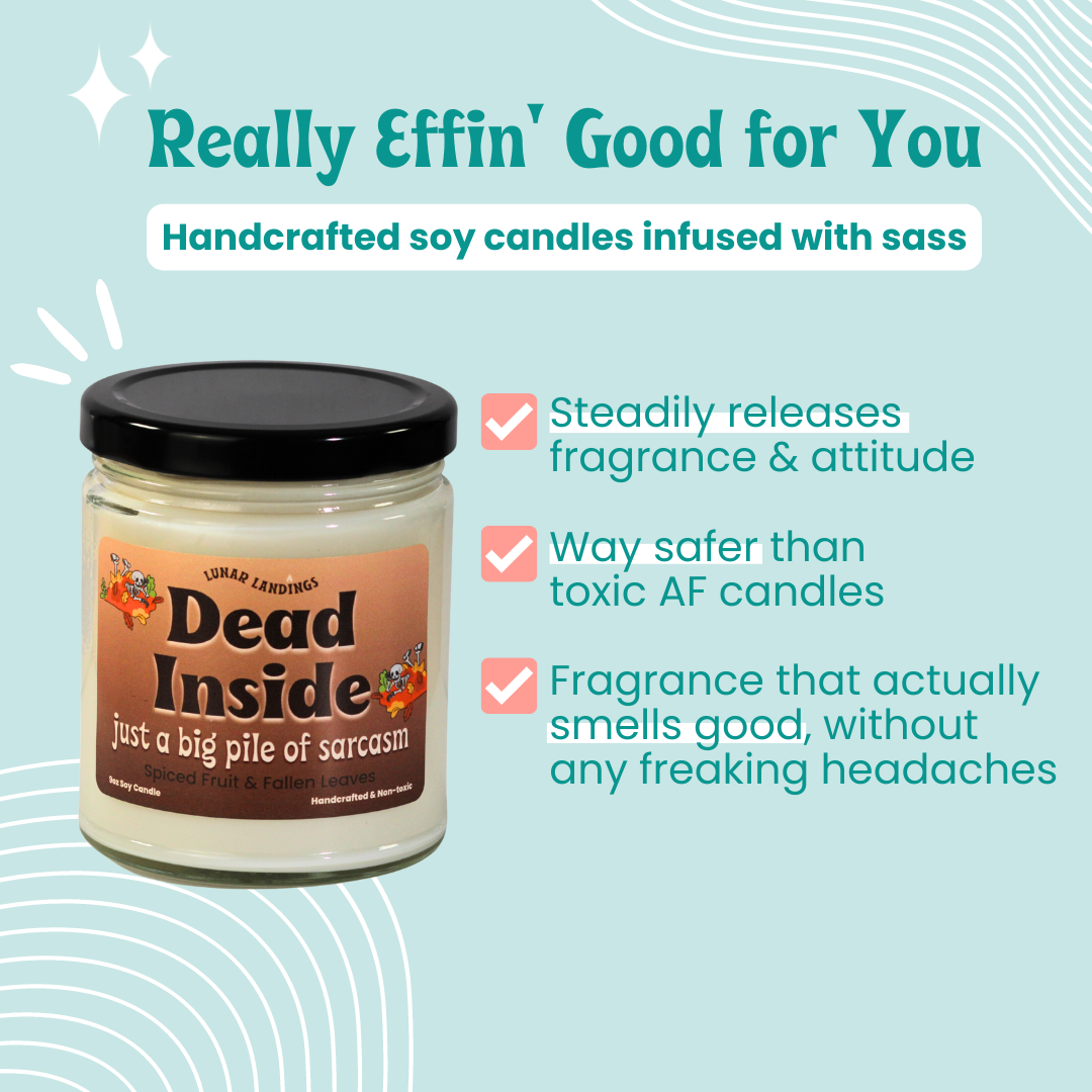 Dead Inside, Fallen Leaves Soy Candle