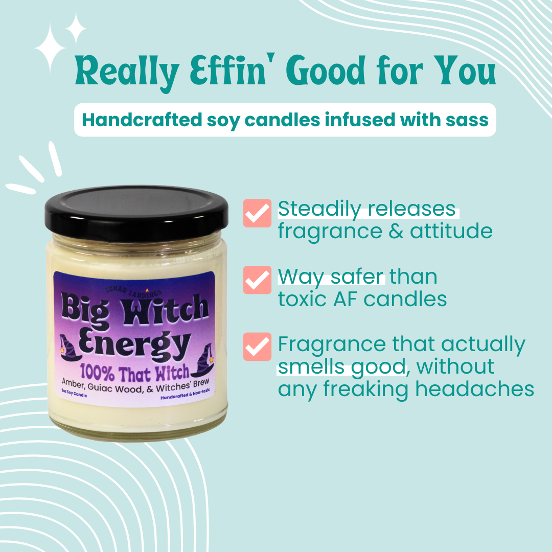 Big Witch Energy, Witches' Brew Soy Candle