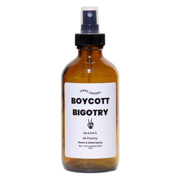 Smells Like Being Peachy & Boycotting Bigotry Room & Linen Spray