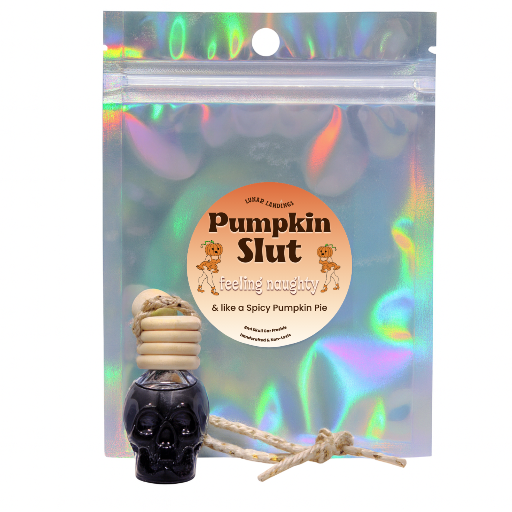 Hanging Skull Car Freshener, Limited Edition