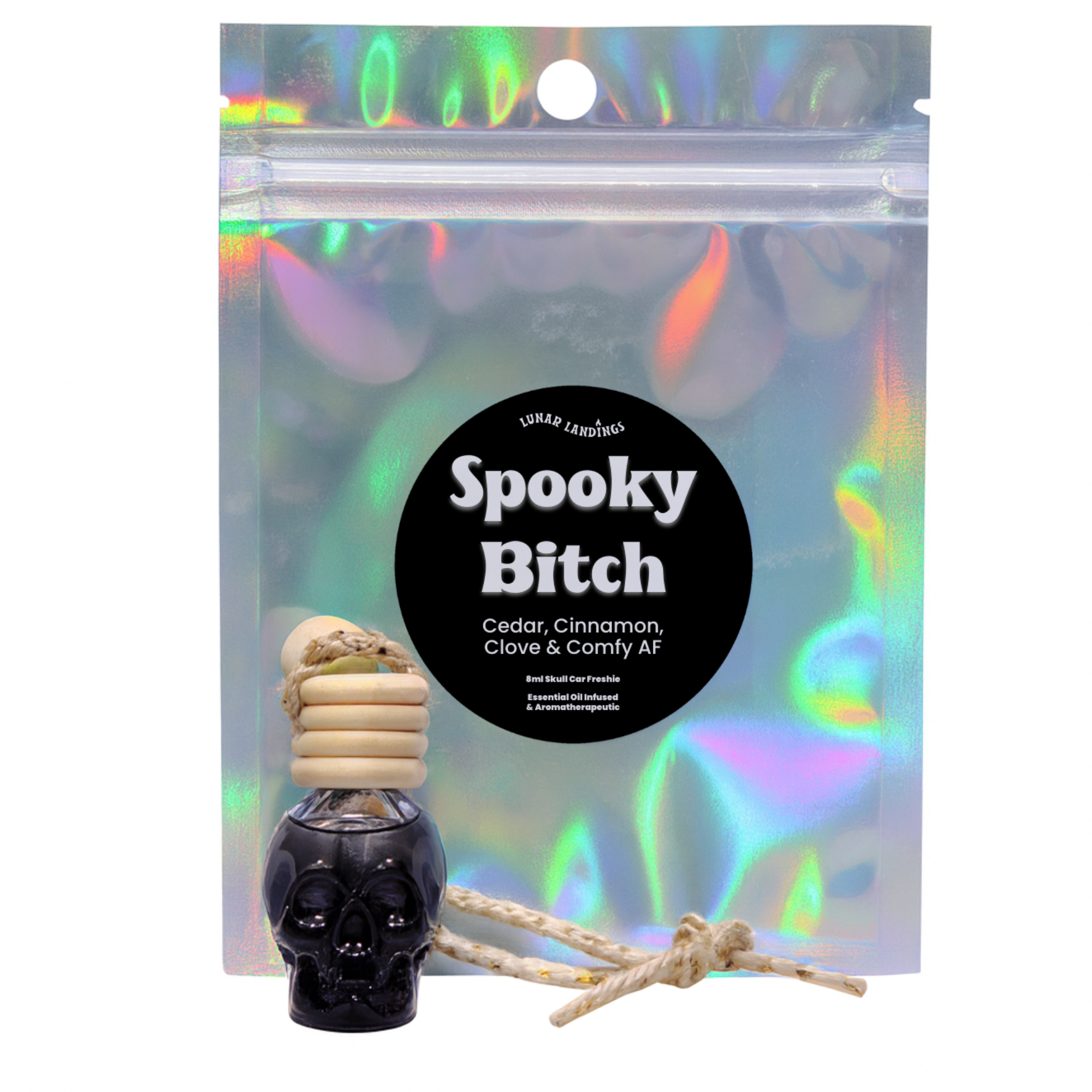 Hanging Skull Car Freshener, Limited Edition