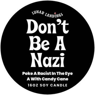 Protest Snowman Soy Candle – Large 16oz (Pick Your Protest Label)