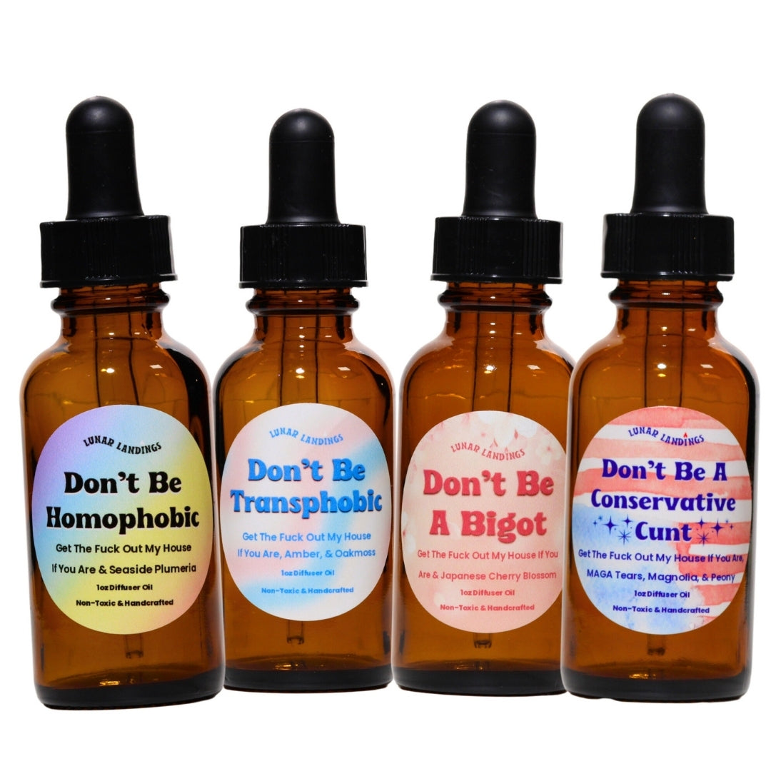 Flower Power Car Freshie Refill Dropper Bottle, 1oz Diffuser Oil