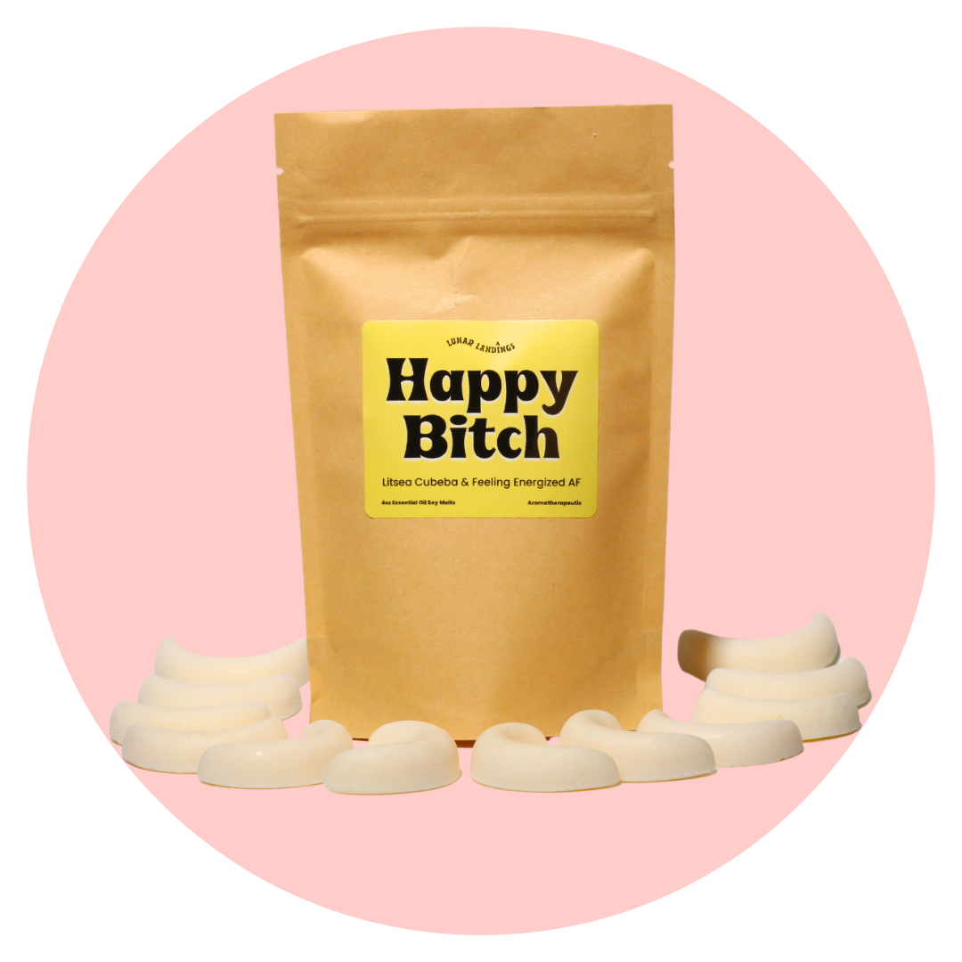 Happy Bitch, Litsea Cubeba Essential Oil Soy Wax Melts