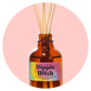 Hippie Bitch Reed Diffuser, Patchouli Essential Oil Infused