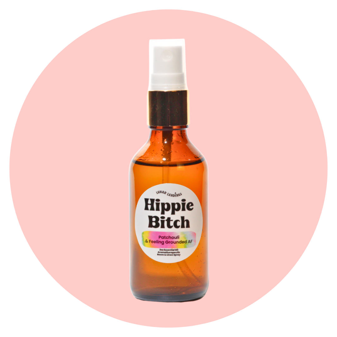 Hippie Bitch Spray, Patchouli Pure Essential Oil Infused