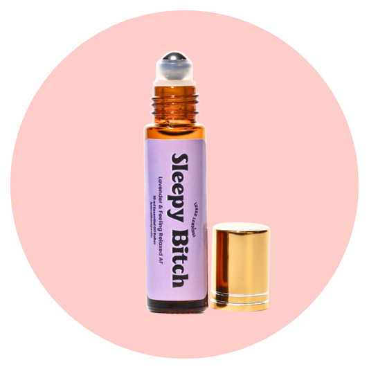 Sleepy Bitch, Lavender Pure Essential Oil Roller