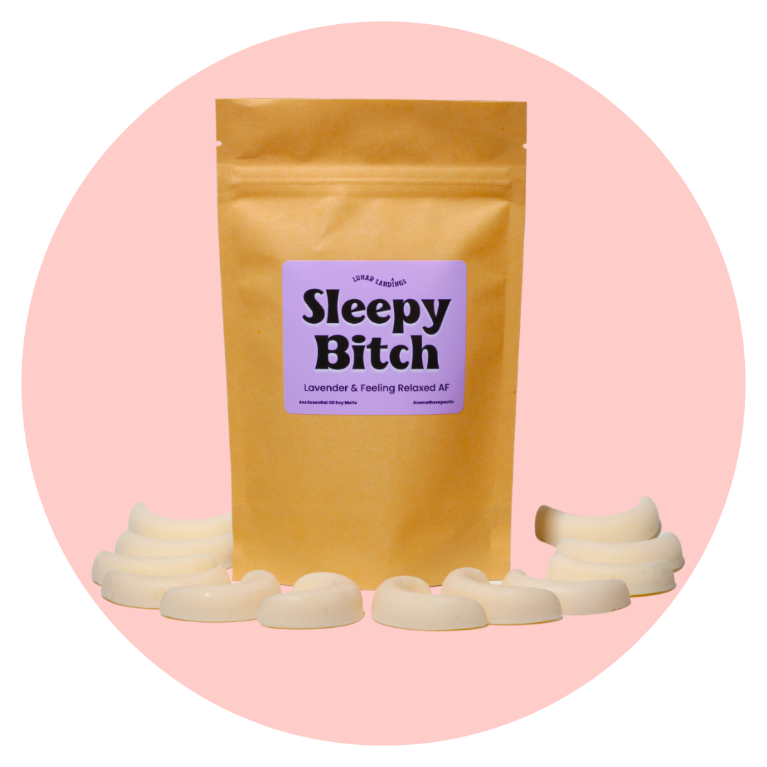 Sleepy Bitch, Lavender Essential Oil Soy Wax Melts