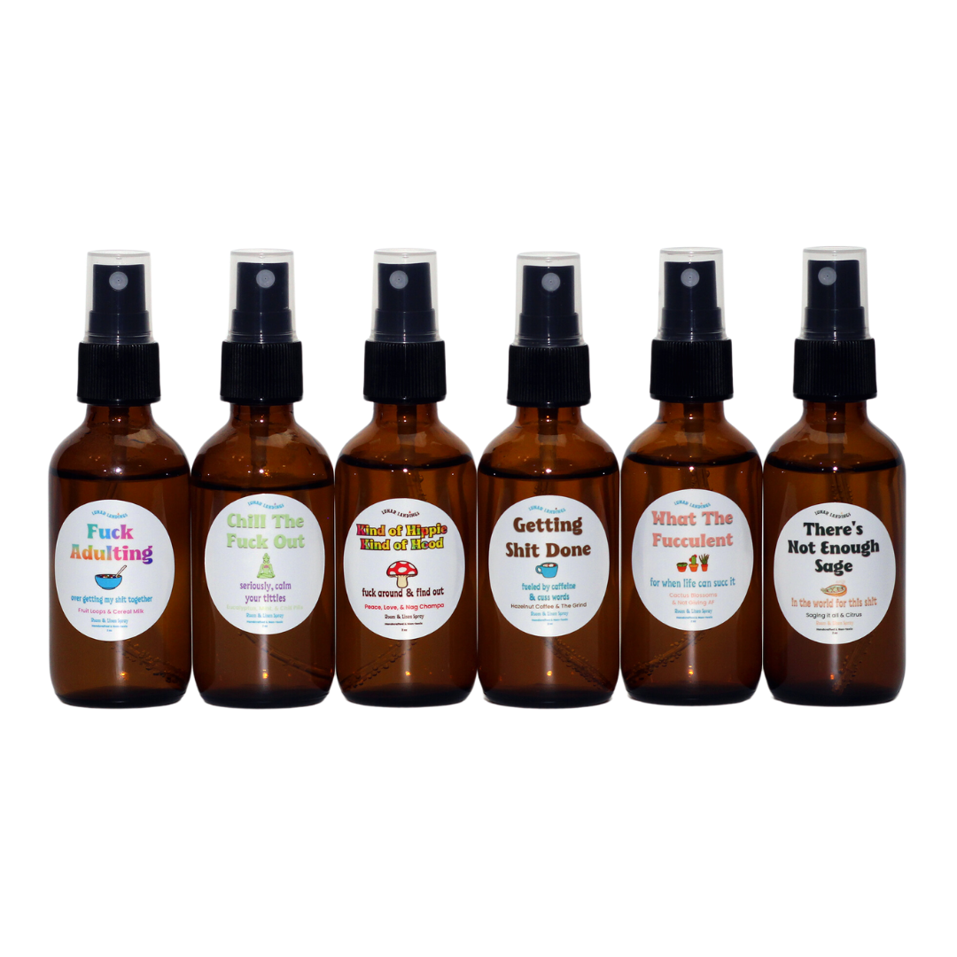 Mini Room Spray Samplers Set, 6- Pack