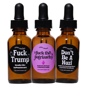 Political Protest Refill Dropper Bottle, 1oz Diffuser Oil