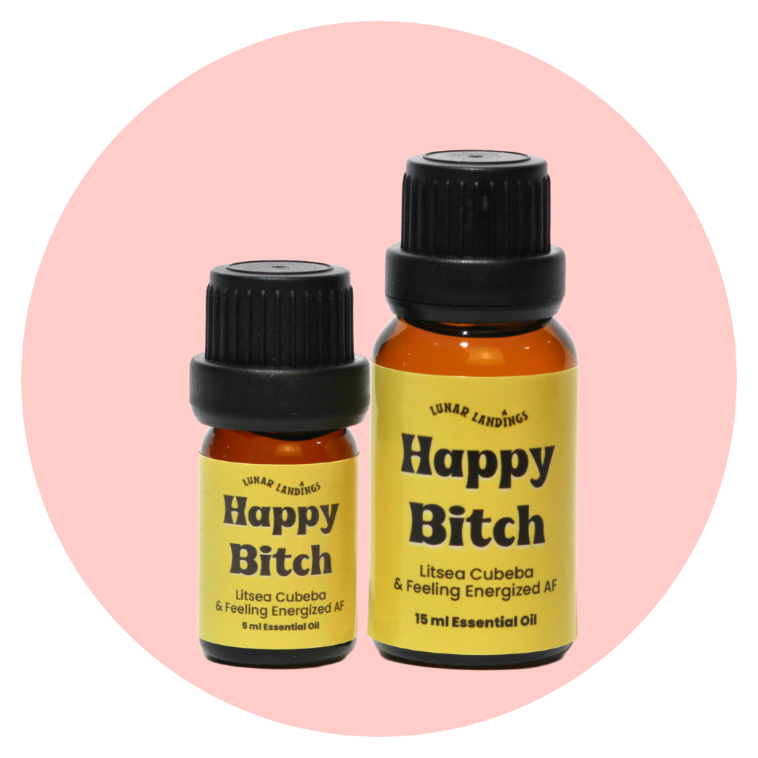 Happy Bitch, Litsea Cubeba Pure Essential Oil Dropper