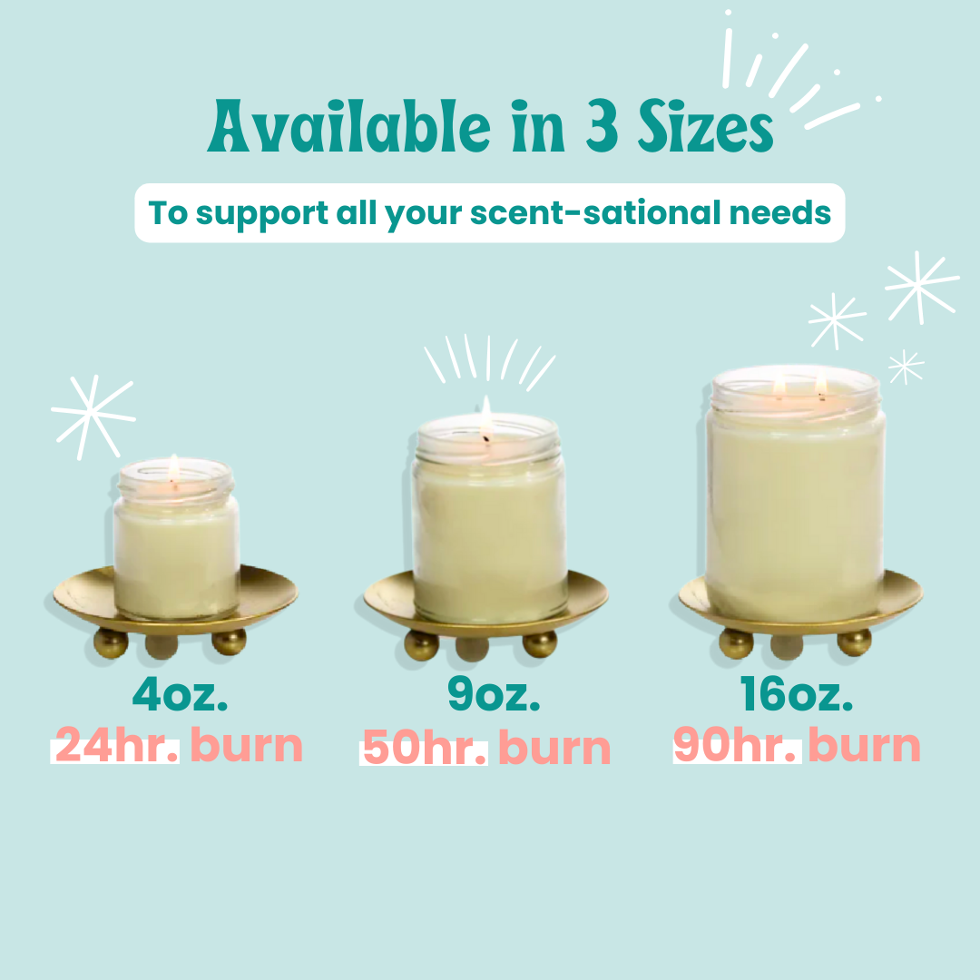 Cool Mom, Vanilla, and Roses Soy Candle