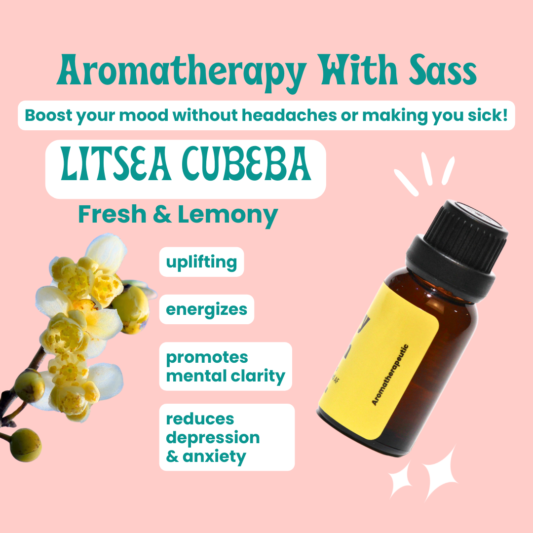 Happy Bitch, Litsea Cubeba Pure Essential Oil Dropper