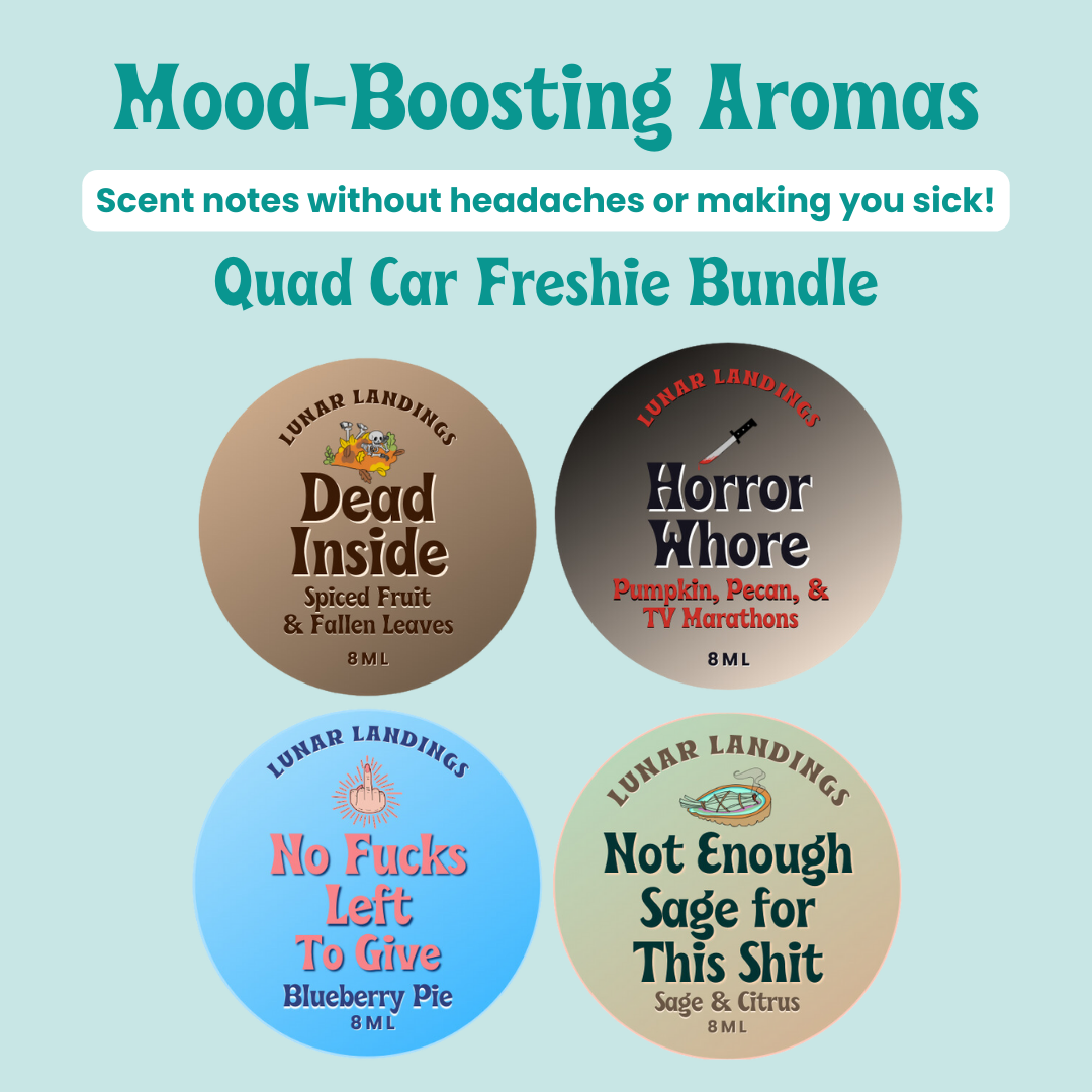 Wednesday Bundle of 4 Car Freshies