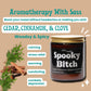 Essential Oil Candle: Cedar, Cinnamon, & Clove