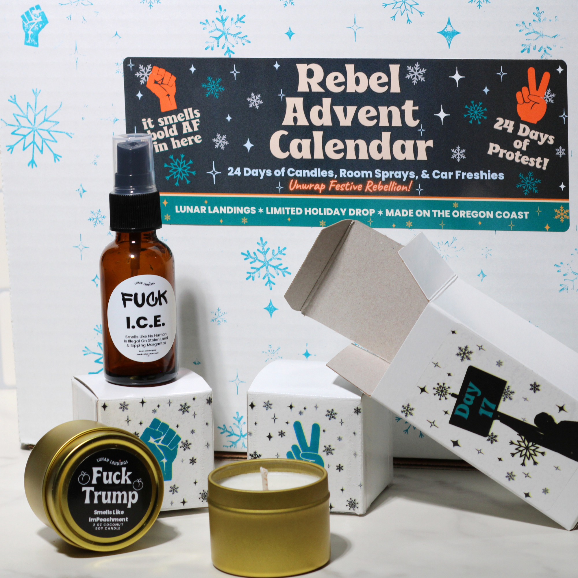 Rebel Advent Calendar- 24 Days of Protest