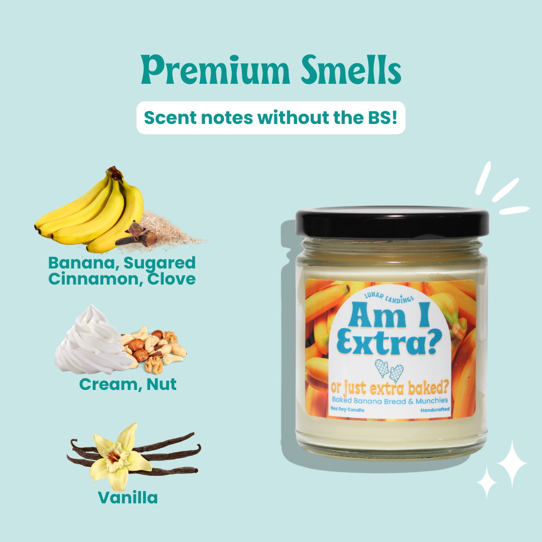 Banana Nut Bread Soy Candle