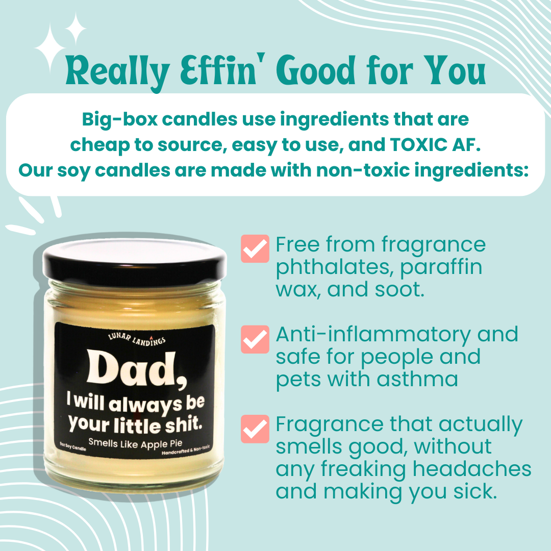 Smells Like Apple Pie & Always Being Dad's Little Shit