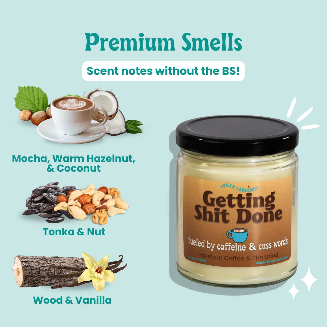 Smells Like The Grind & Hazelnut Coffee