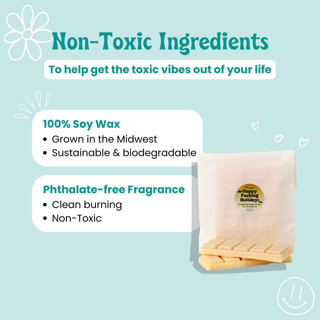 Happy Fucking Holidays, Balsam Fir Wax Melts