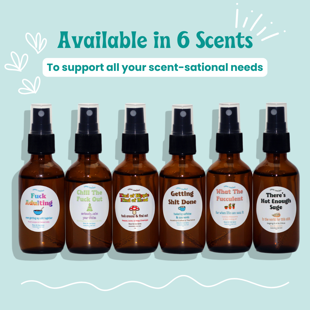 Mini Room Spray Samplers Set, 6- Pack