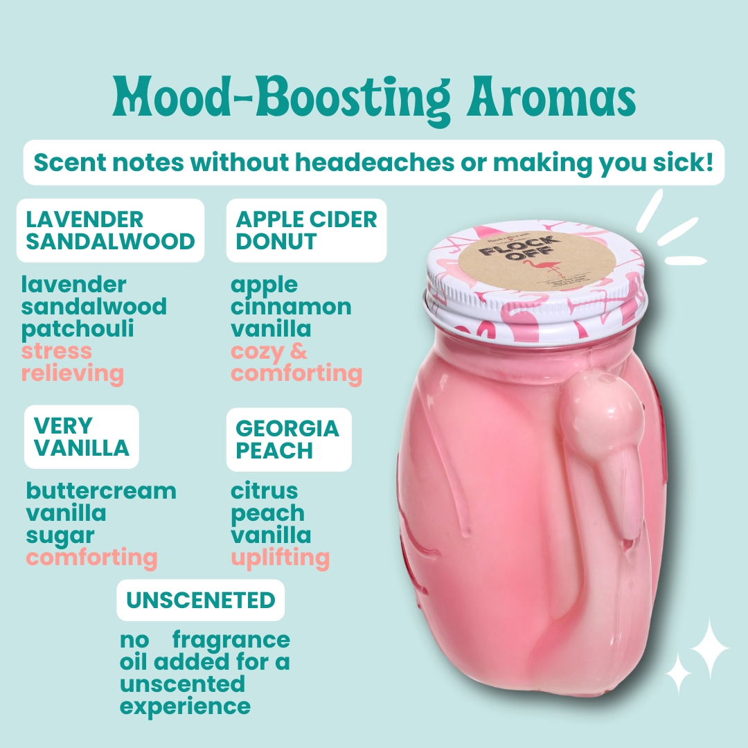 Flamingo Container Soy Candle
