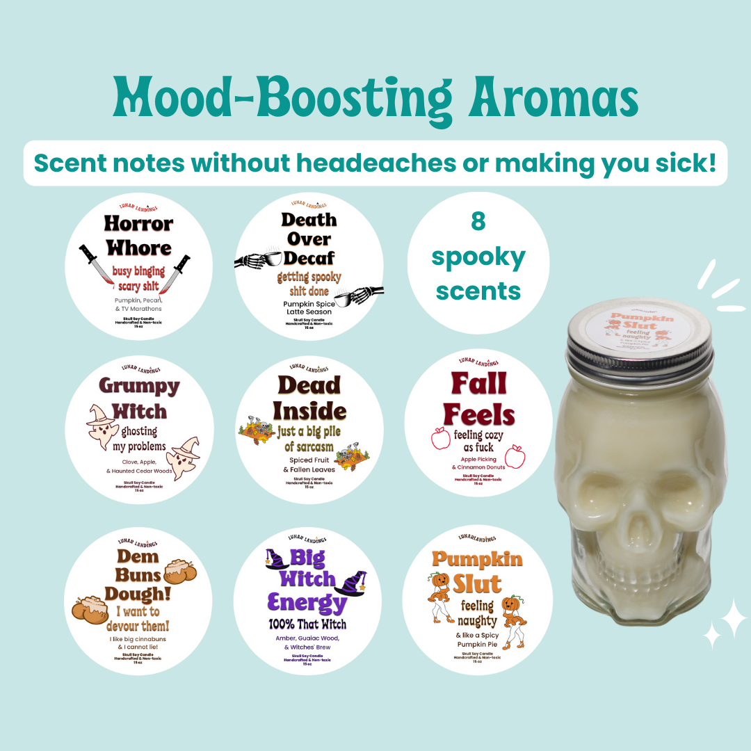 Sassy Skull Soy Candle