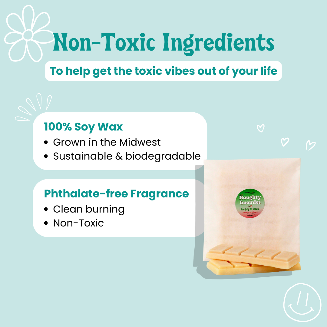 Naughty Gnomies, Candy Cane Wax Melts