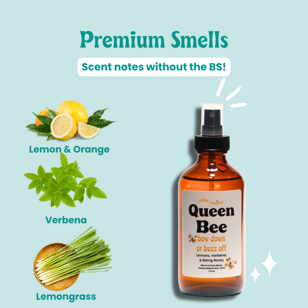 Lemon Verbena Room Spray, Queen Bee