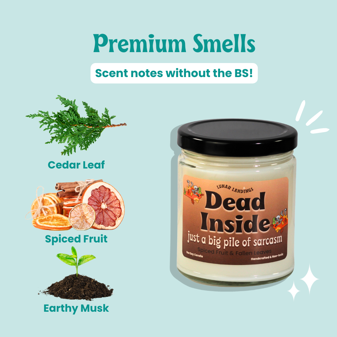 Dead Inside, Fallen Leaves Soy Candle