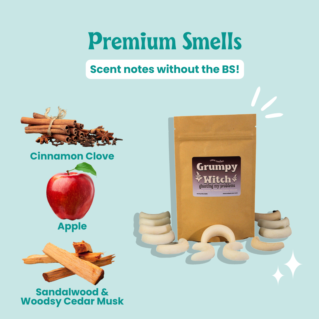 Grumpy Witch, Clove, Apple, & Cedar Woods Soy Wax Melts