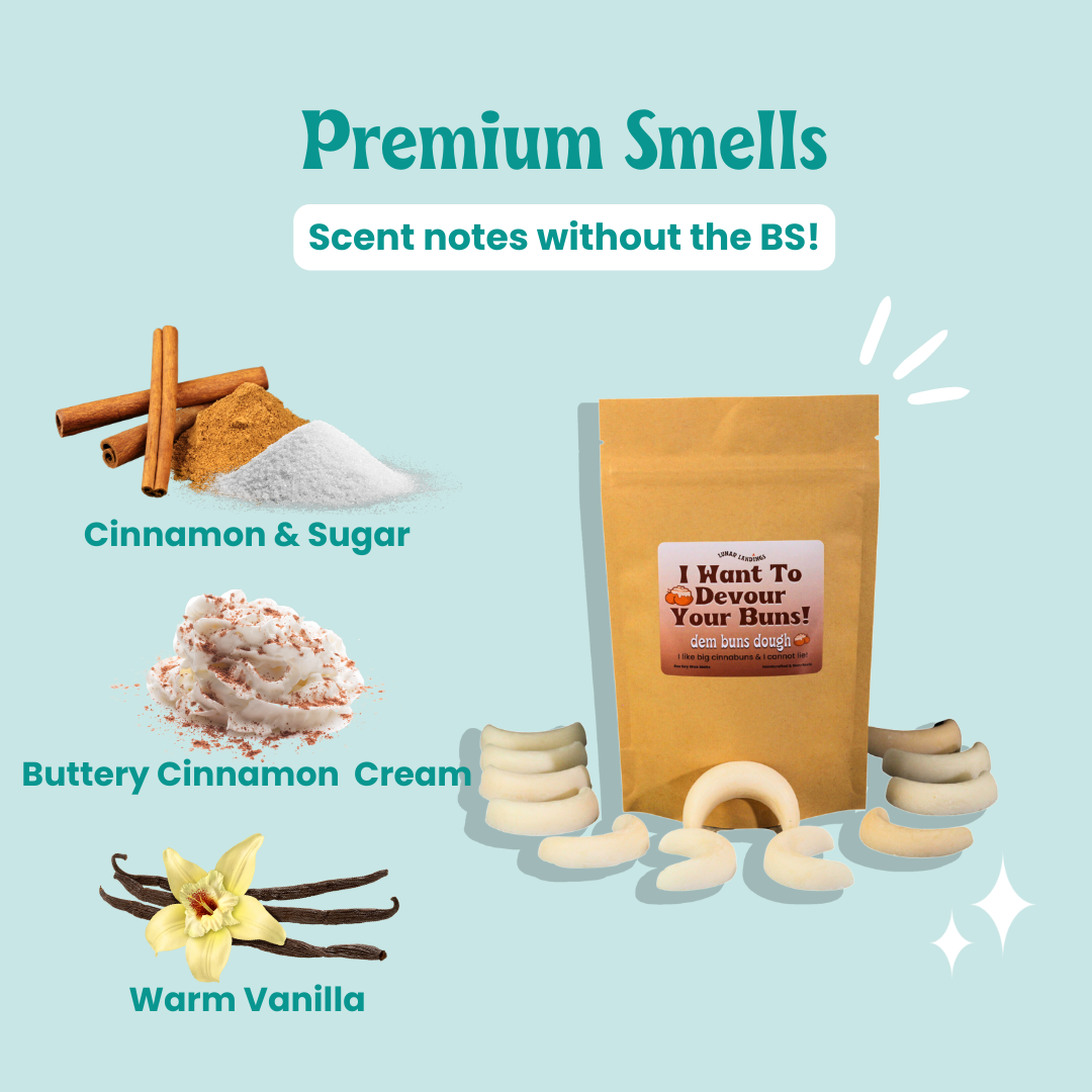 I Want To Devour Your Buns, Cinnamon Buns Soy Wax Melts