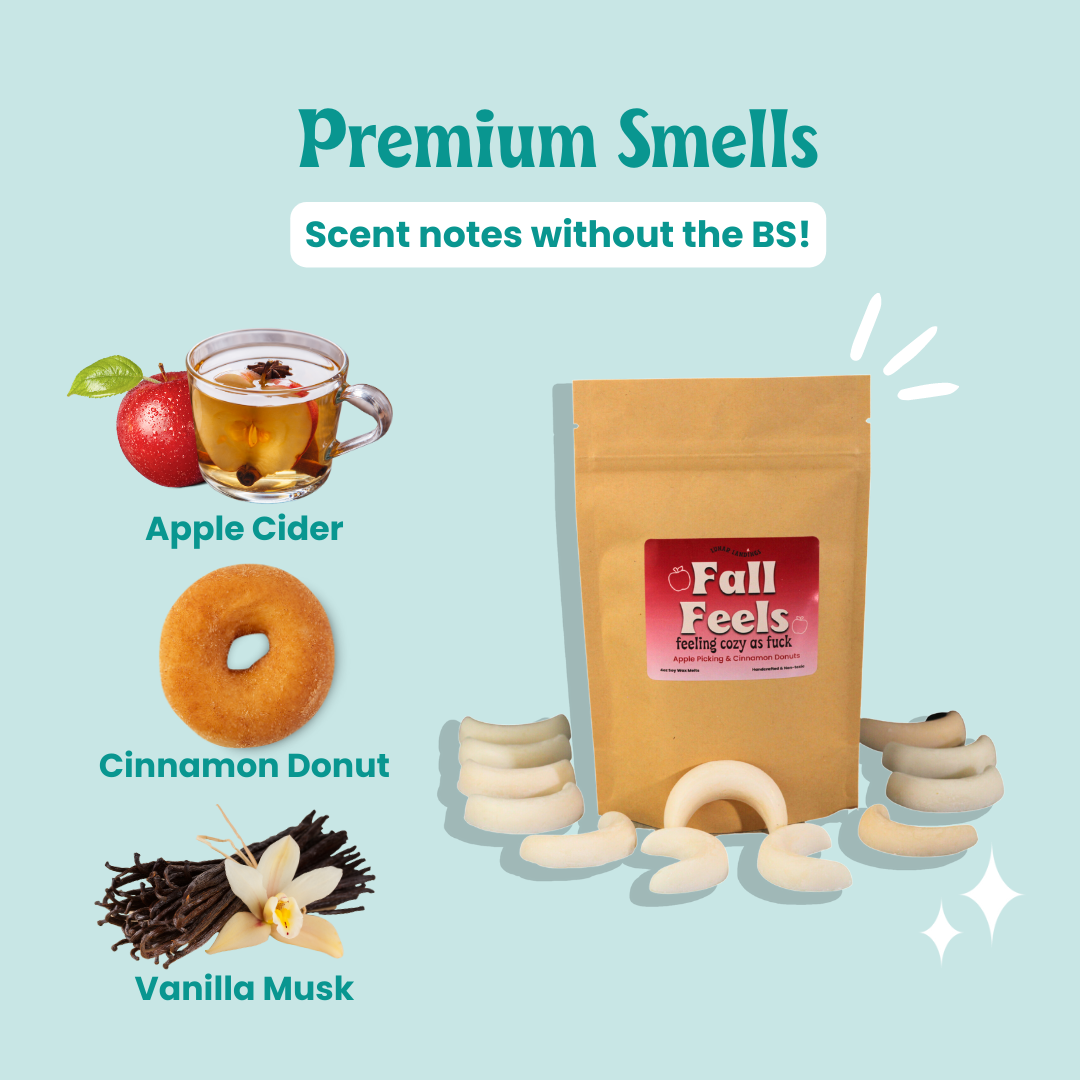 Fal Feels Apple Cider Donut Soy Wax Melts