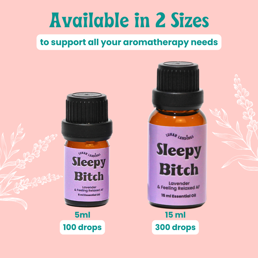 Sleepy Bitch, Lavender Pure Essential Oil Dropper