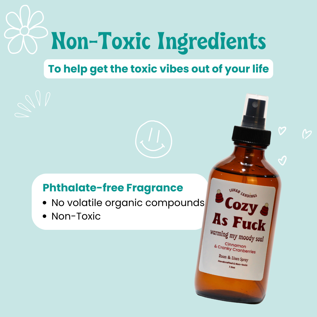 Cinnamon Cranberries, Cozy As Fuck Room & Linen Spray