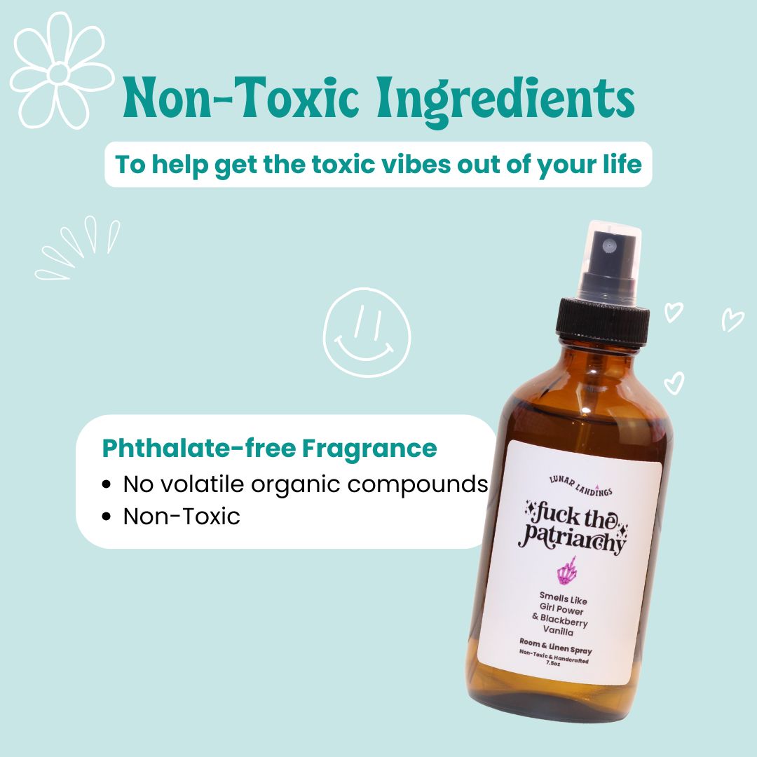 F*ck The Patriarchy & Blackberry Vanilla Room & Linen Spray